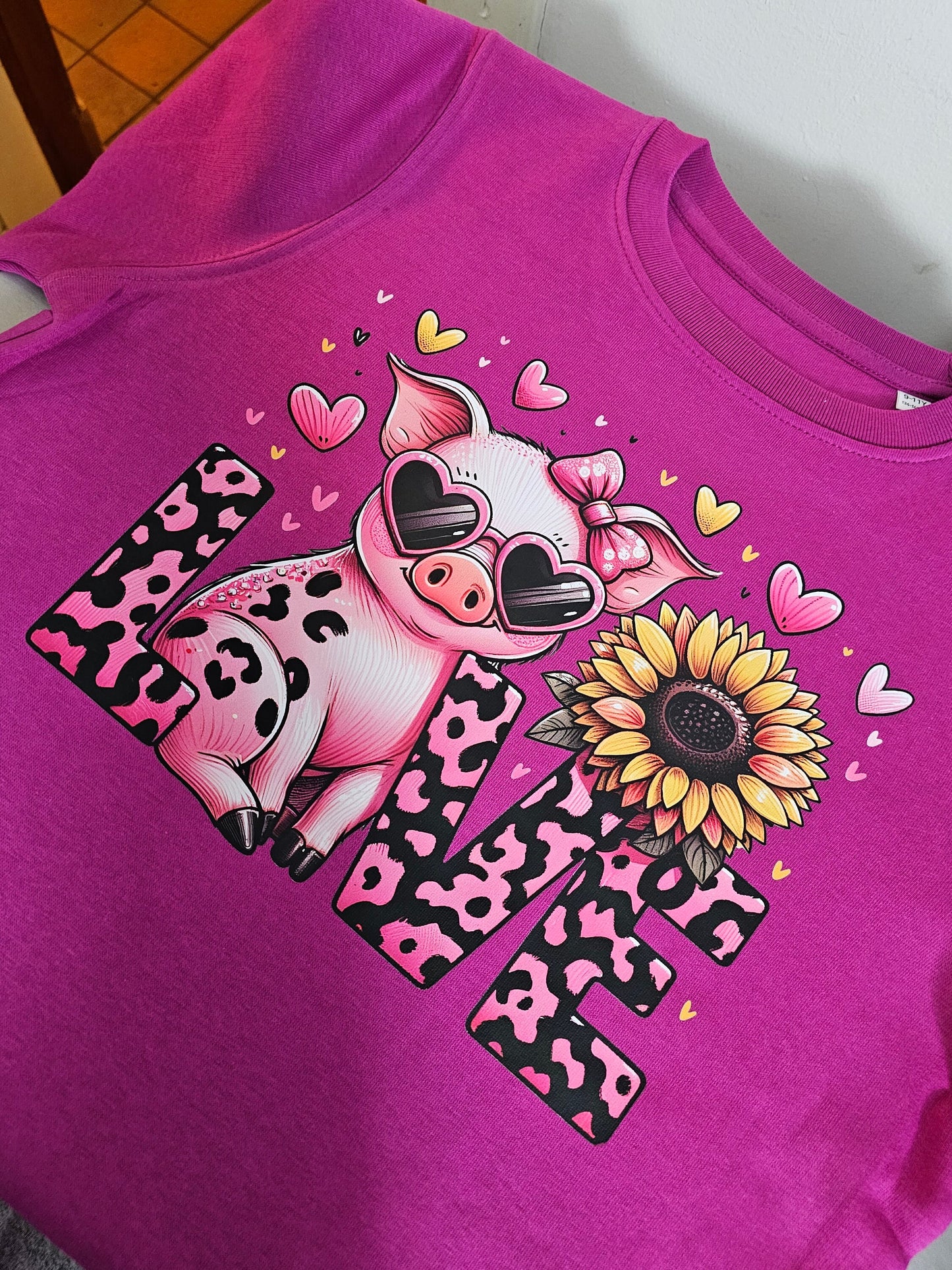 Sweatshirt | jumper | Piggy | Pig jumper | cotton | Made to Order | Love Pig