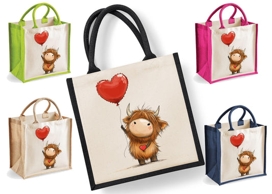 Highland Cow Tote Bag