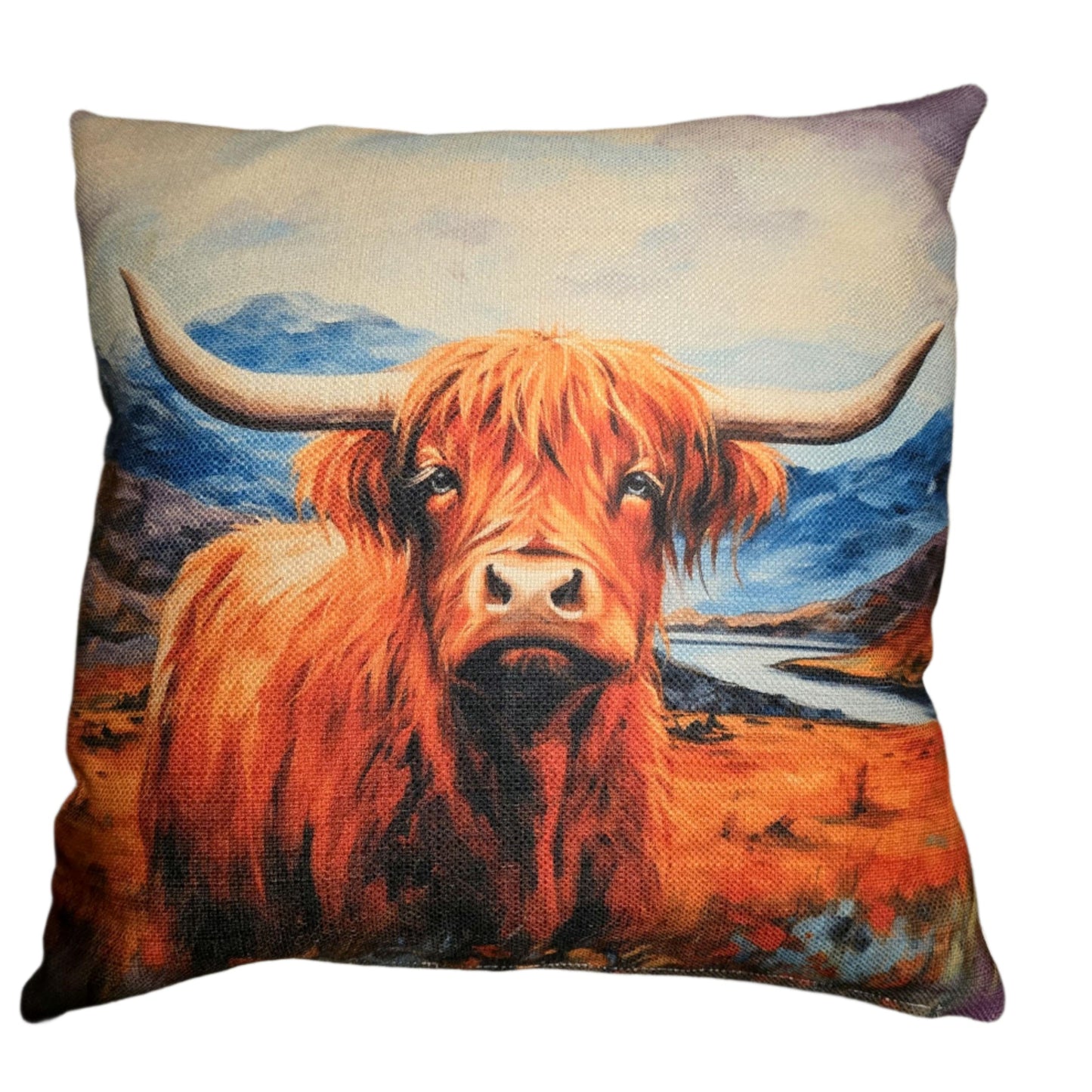 Highland Cow Cushion | Cushion | Made to Order | Highland Cow