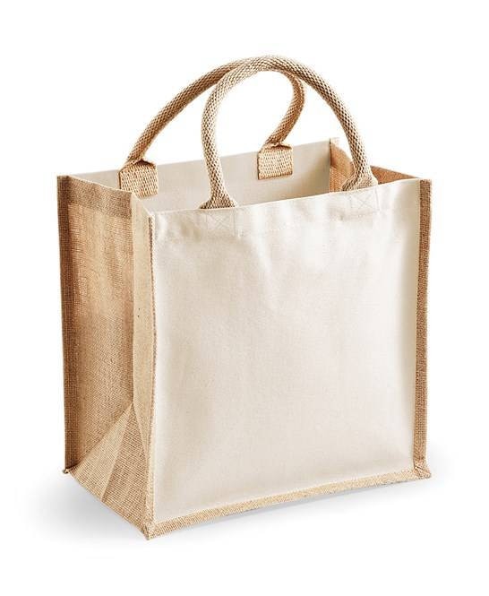 Ho Ho Holy Shit Santa | Jute | Jute Tote Bag | Shopping Bag | Reusable Bag | Funny | Santa