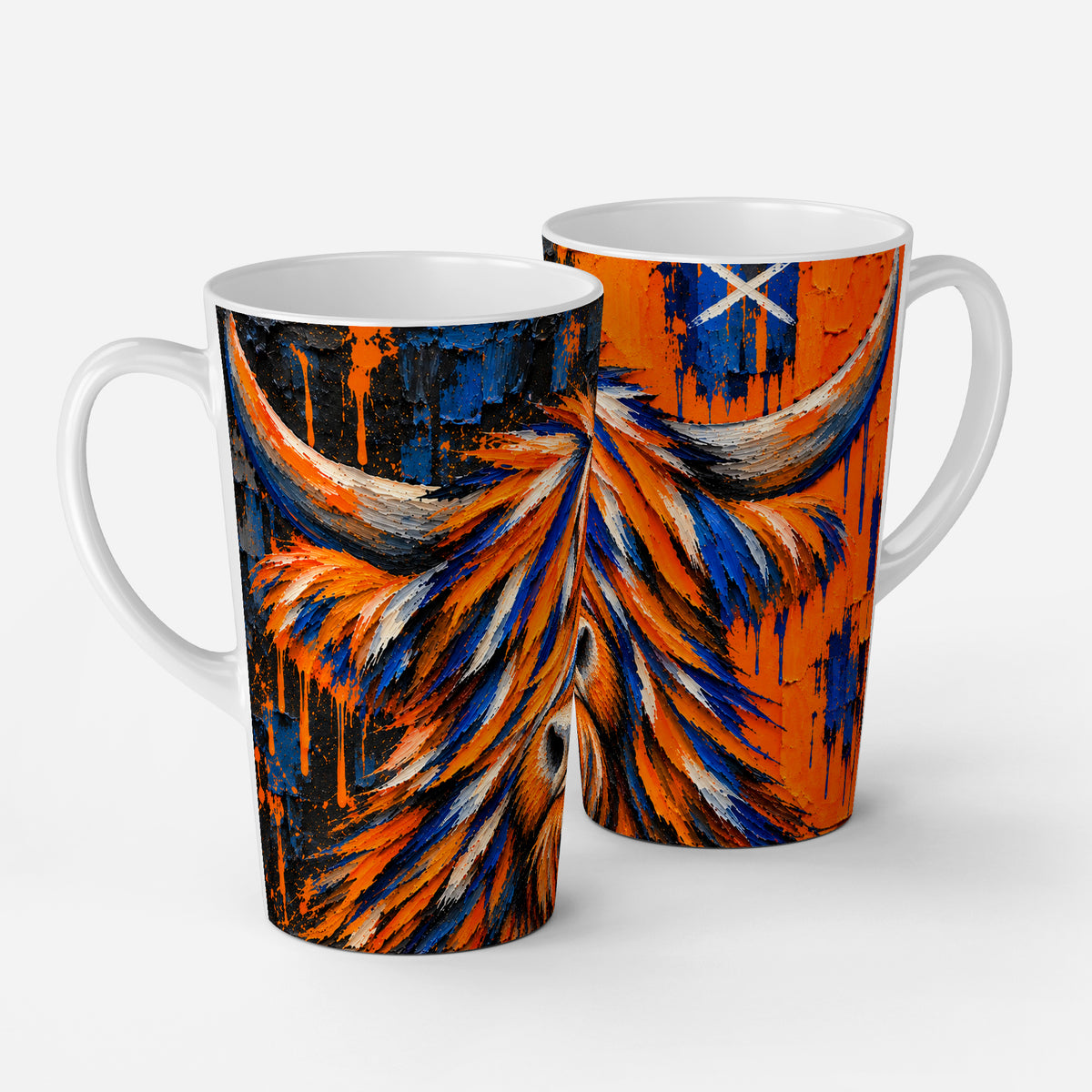 Personalised Mug | Latte Mug | Highland Cow | Coffee Cup | Irn Coo