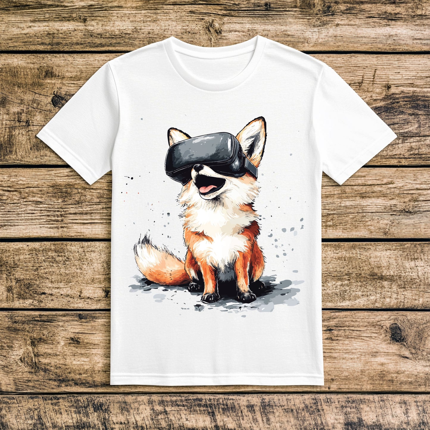 VR Fox Kids T-Shirt