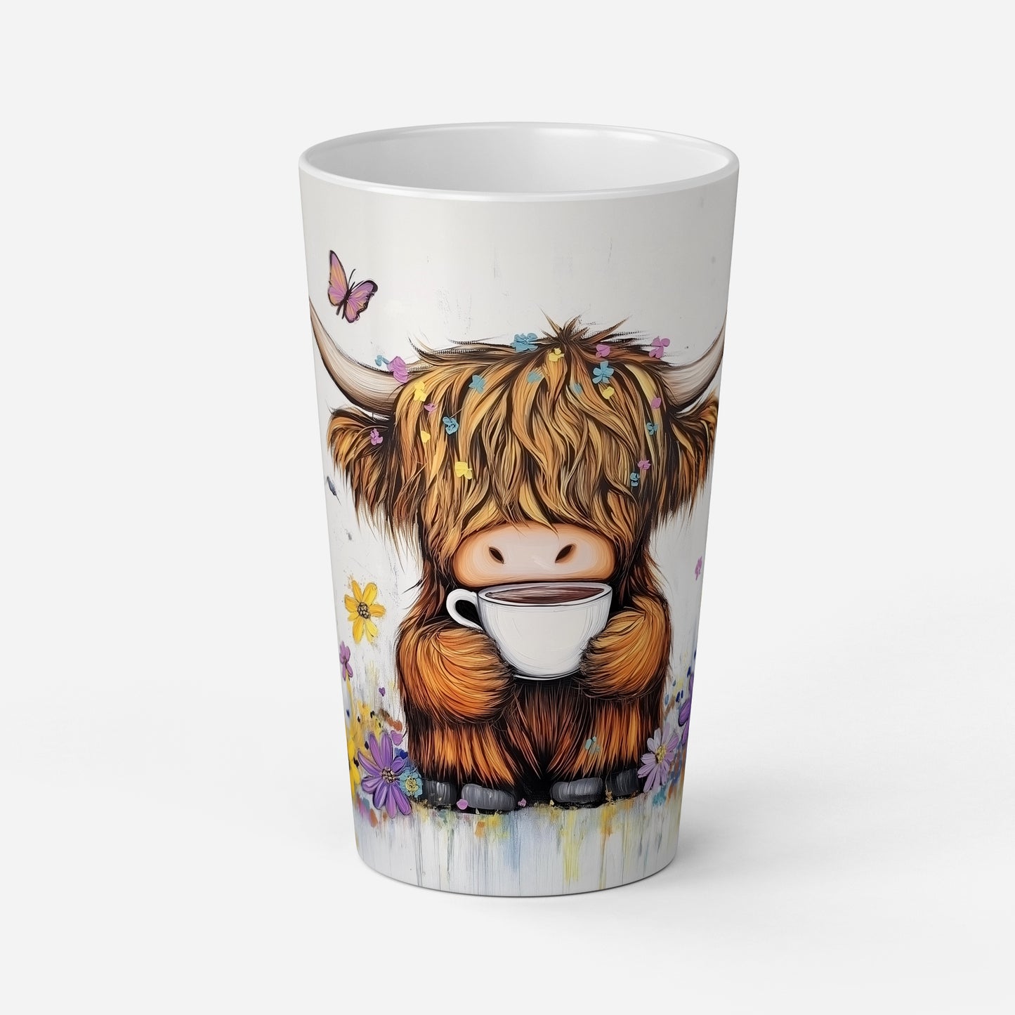 Personalised Mug | Latte Mug | Highland Cow | Large Mug | Coffee Cup | Cuppa Moo
