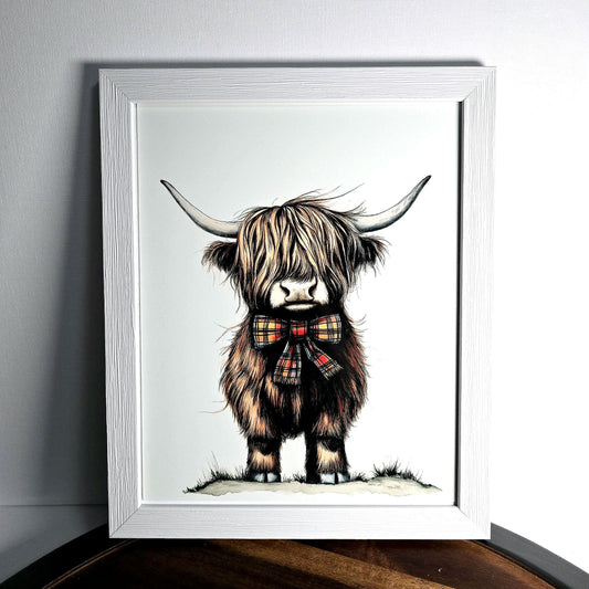 Highland Cow Wall Art