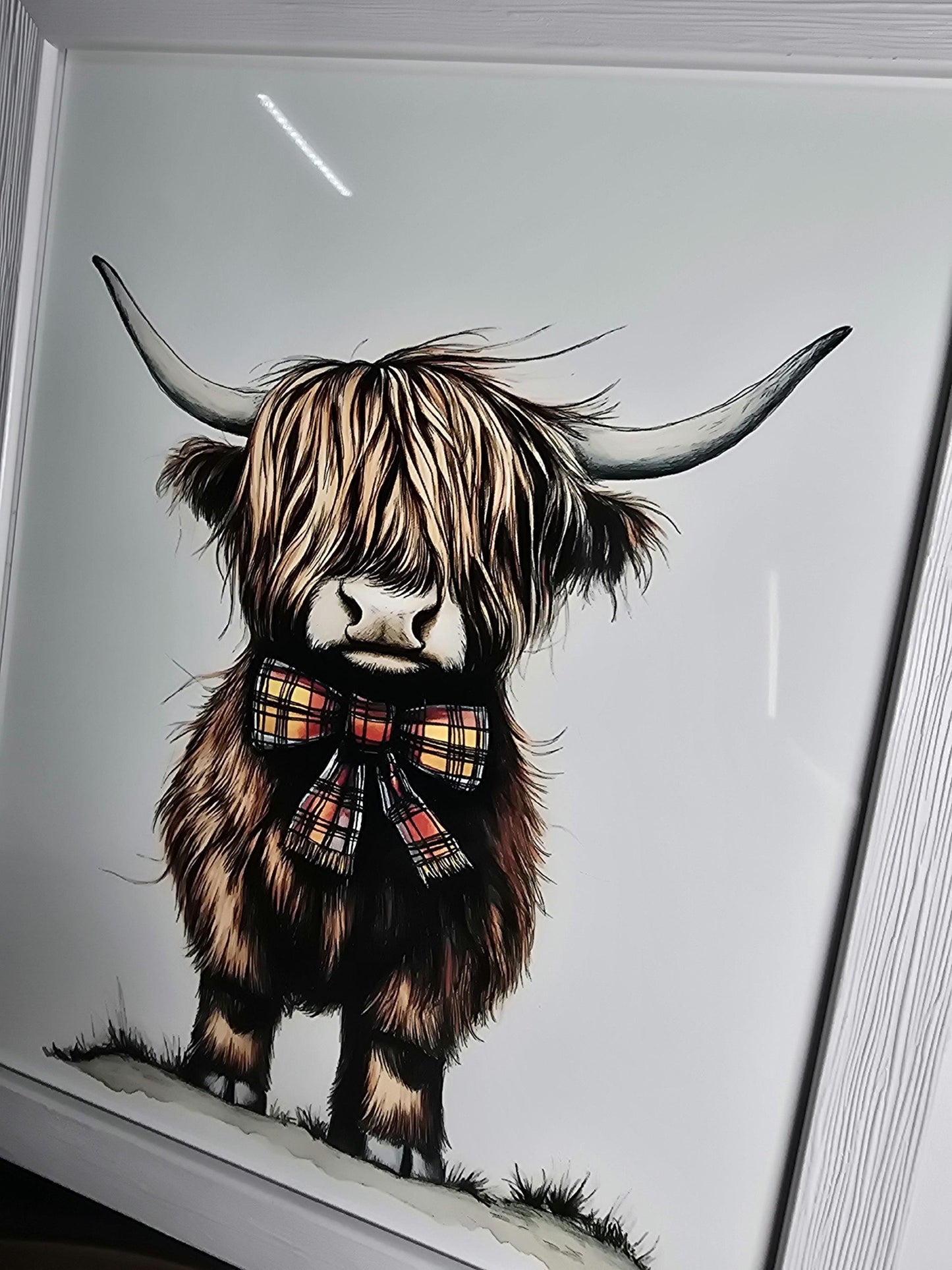 Highland Cow Wall Art