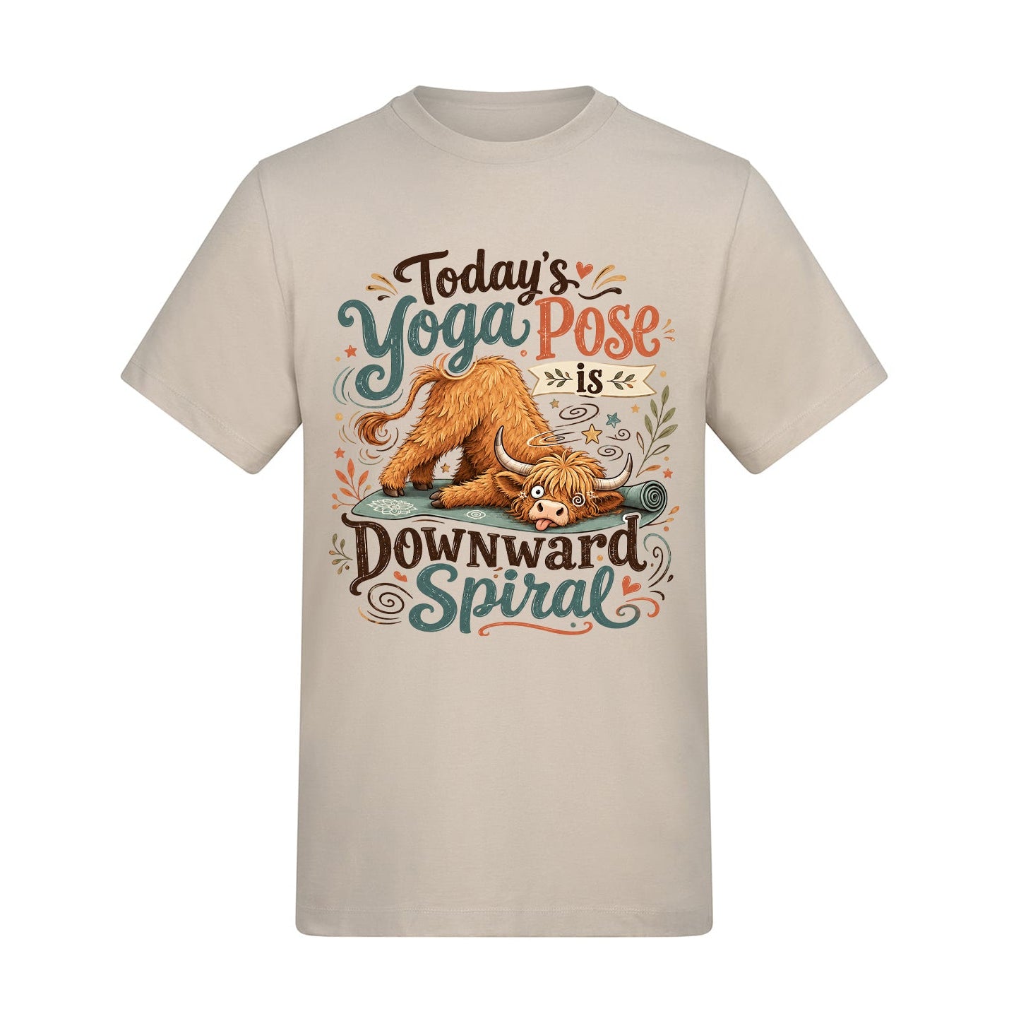 T-Shirt |Made to Order| Today's Yoga Pose