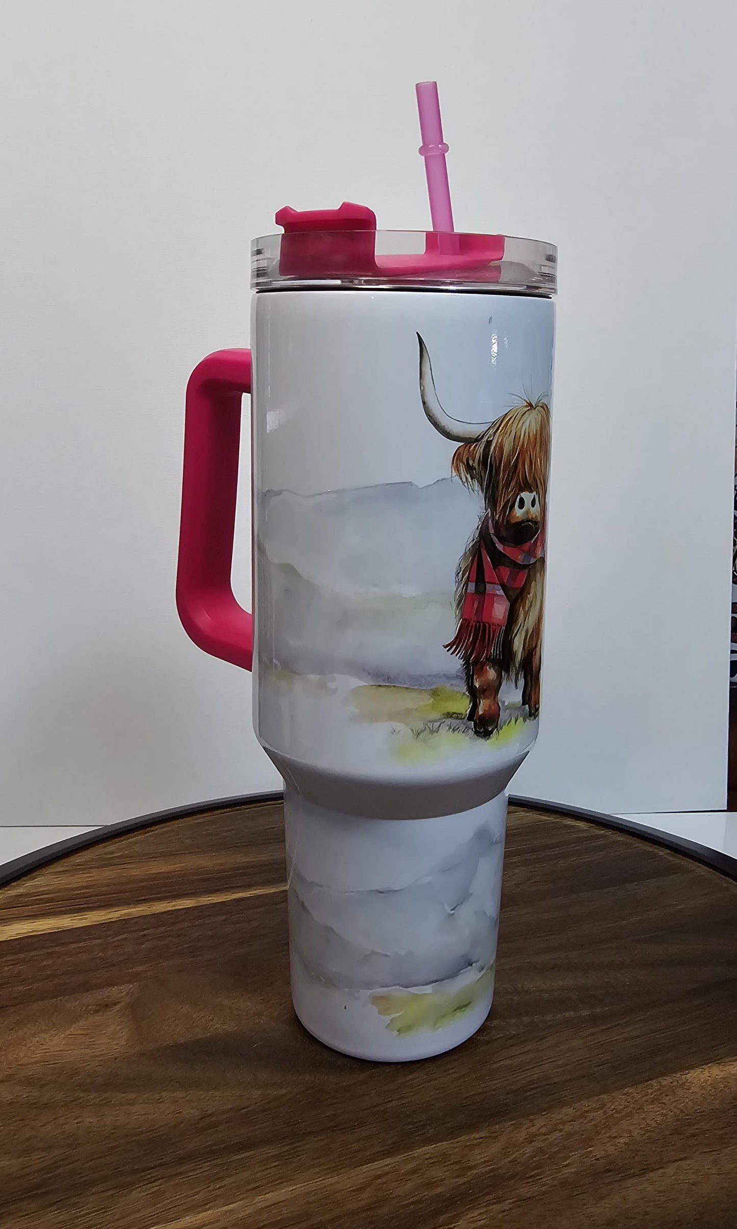 Personalised Mug | Coffee Cup | Highland Cow | Ceramic Mug| 10 Colour Choices | Highland Cow