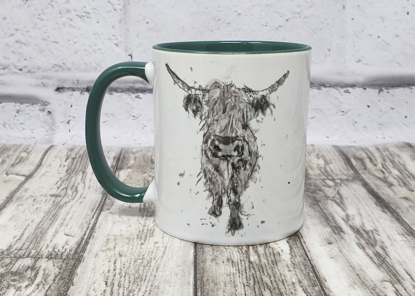Highland Cow | Highland Cow Mug | 10 Colour Choices | Personalisation Available | made to order