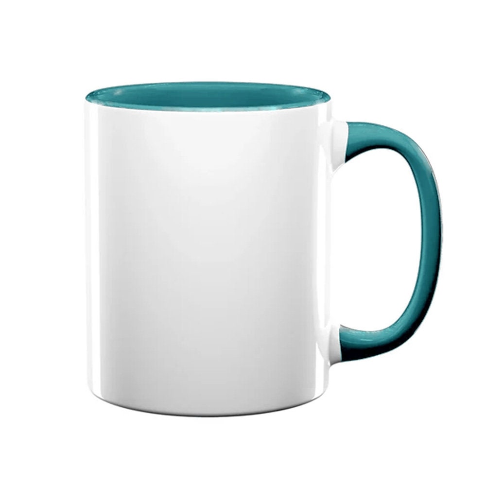 Personalised Mug | Coffee Cup | Highland Cow | Ceramic Mug| 10 Colour Choices | Highland Cow | Anxiety