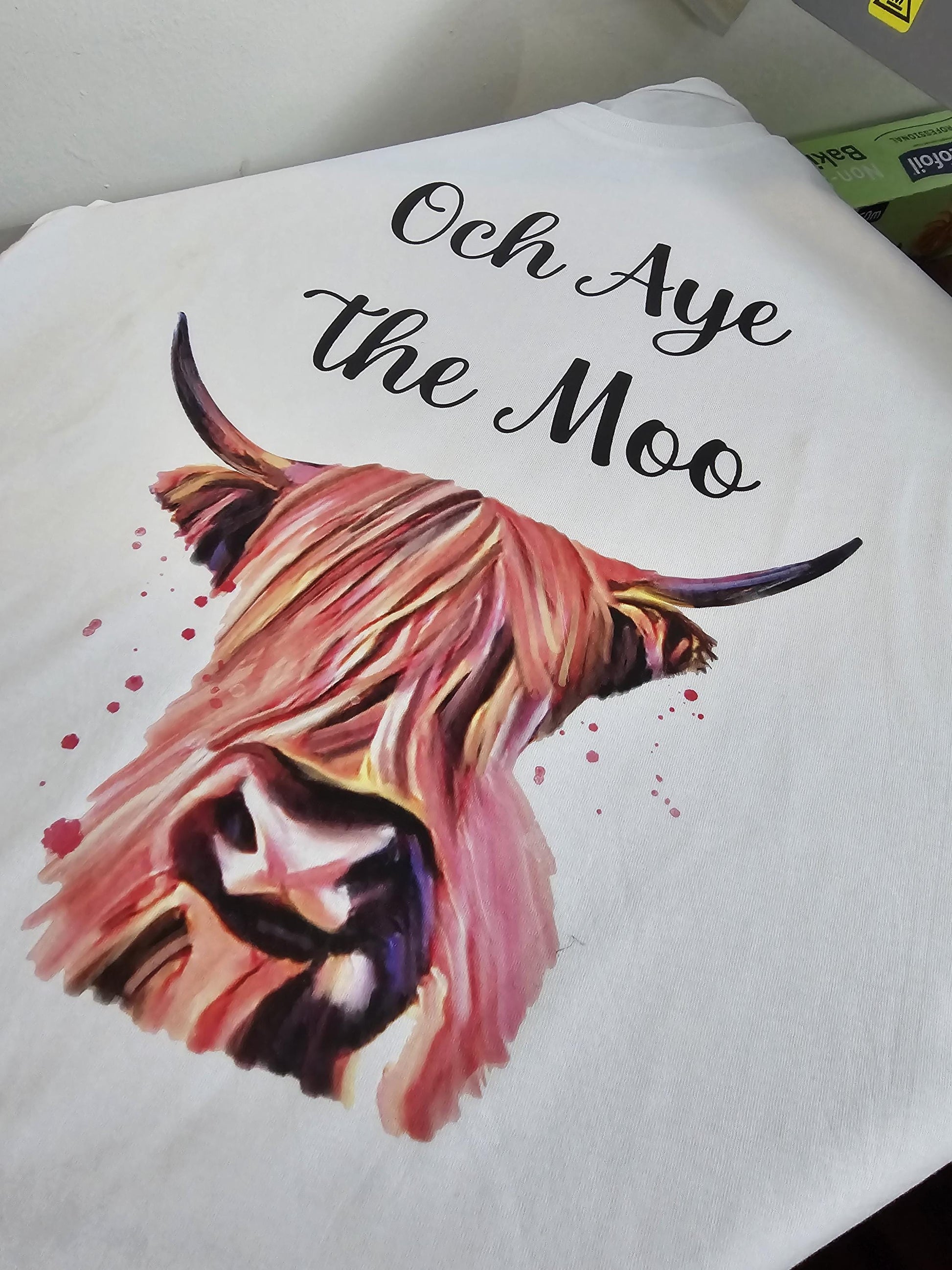 Highland Cow T-shirt | Kids T-shirt | Highland Cow | Personalised T-Shirt | Made To Order