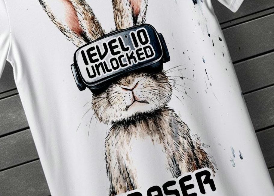 Birthday T-Shirt | Kids T-shirt | VR T-Shirt | Personalised T-Shirt | Made To Order