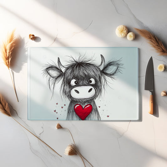 Highland Cow Chopping Board