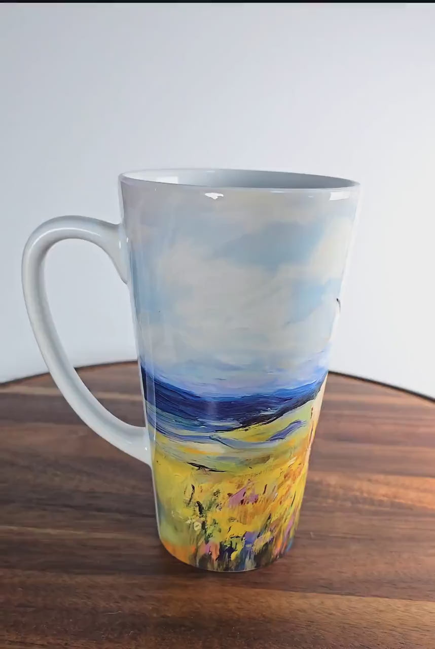 Personalised Mug | Latte Mug | Highland Cow | Coffee Mug| Coffee Cup |