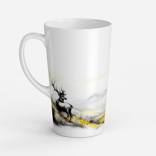 Personalised Mug | Latte Mug | Stag | Deer Mug| Coffee Cup | Strolling in the Hills