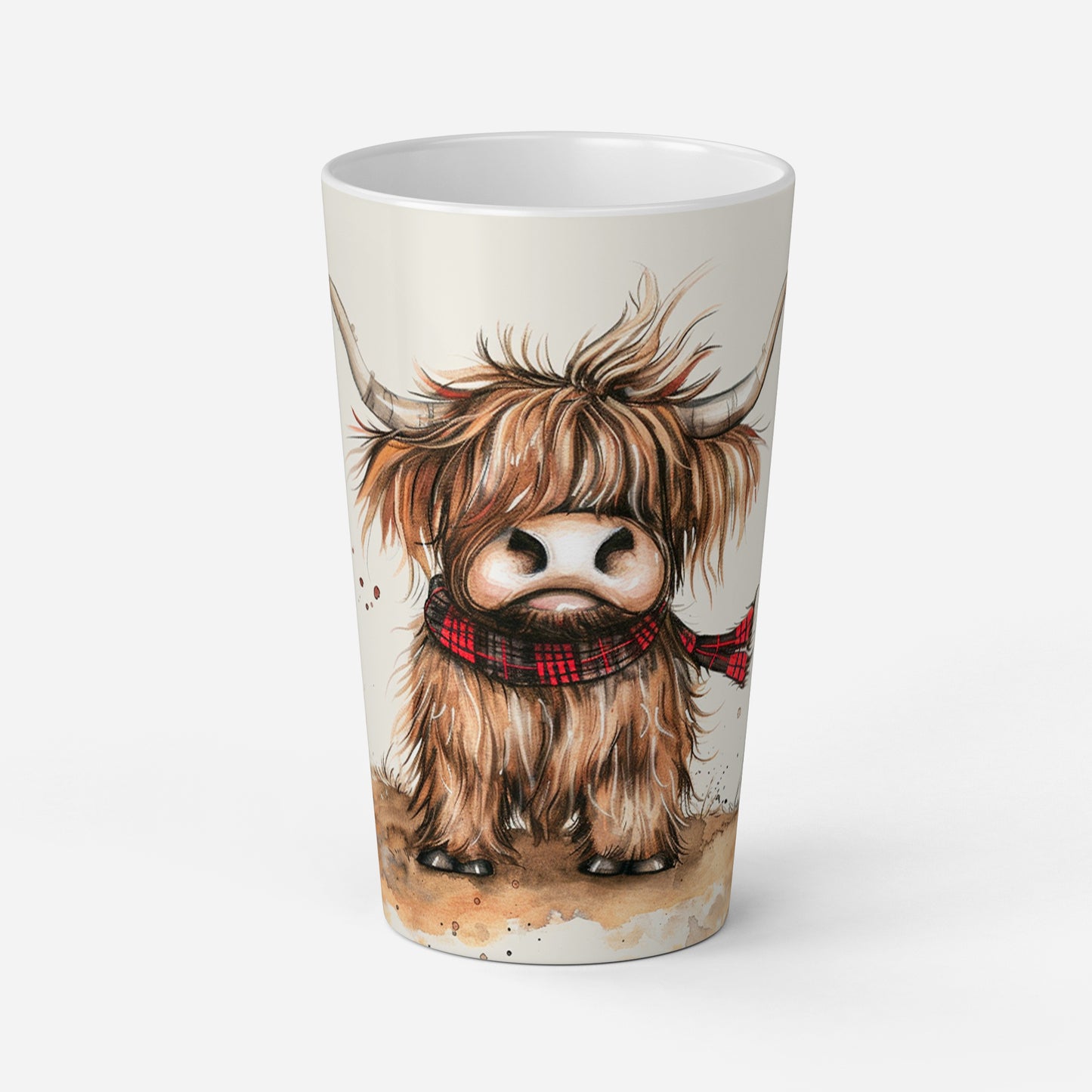 Personalised Mug | Latte Mug | Highland Cow | Christmas Mug| Coffee Cup | Windy McMoo