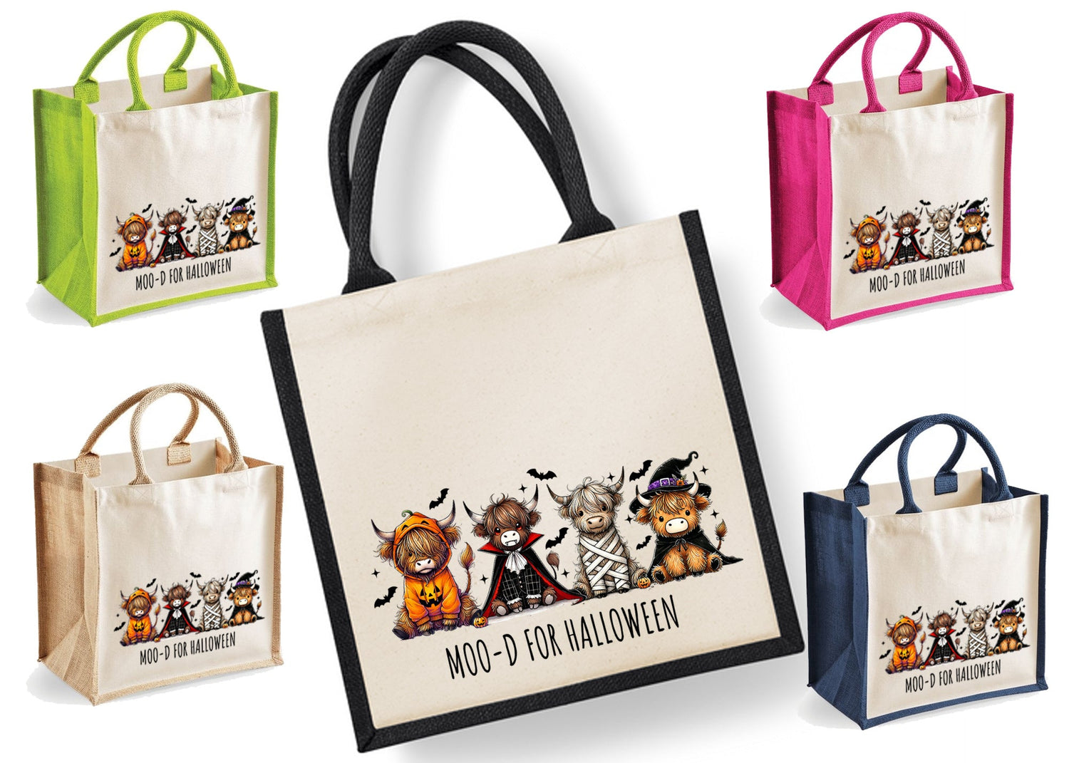 Halloween - Jute Bags