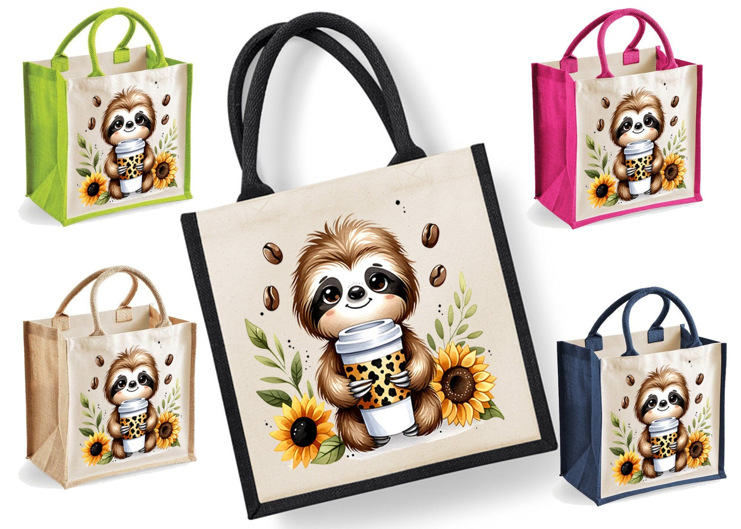 Sloth - Jute Bags