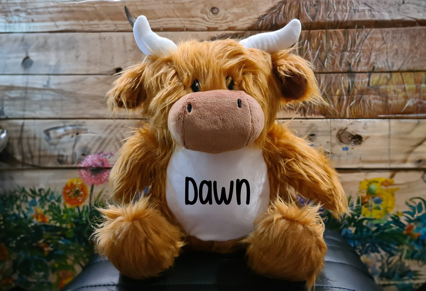 Highland Cow | Personalised Soft Toy | Teddy Bear | Made to Order