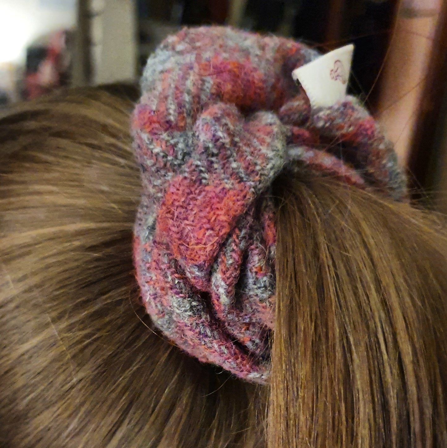 Scrunchie | Harris Tweed | Hair Accessories | Hair Tie | Luxury | Hair Bobble