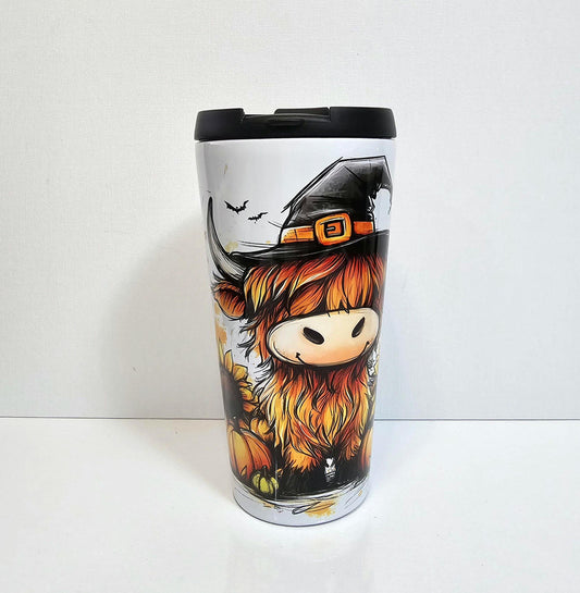 Travel Mug | Highland Cow | Reusable Travel Cup | Hot ot Cold