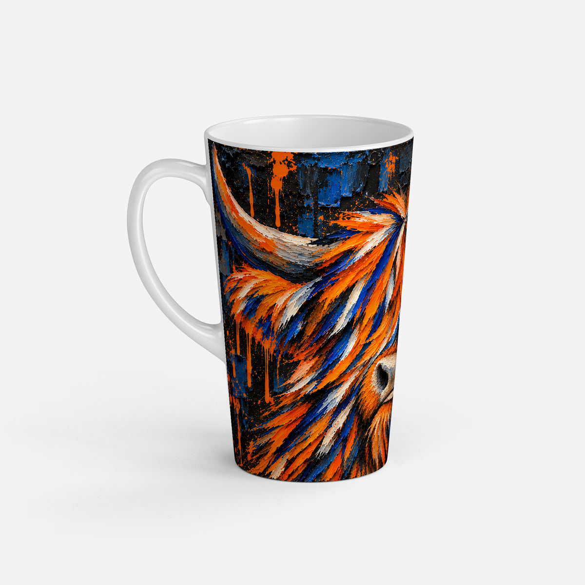Personalised Mug | Latte Mug | Highland Cow | Coffee Cup | Irn Coo