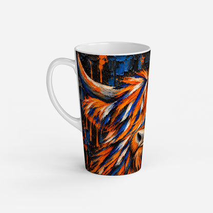 Personalised Mug | Latte Mug | Highland Cow | Coffee Cup | Irn Coo