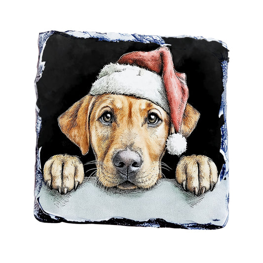 Slate Coaster - Labrador Slate Coaster - Dog  Coaster - Labrador Coaster