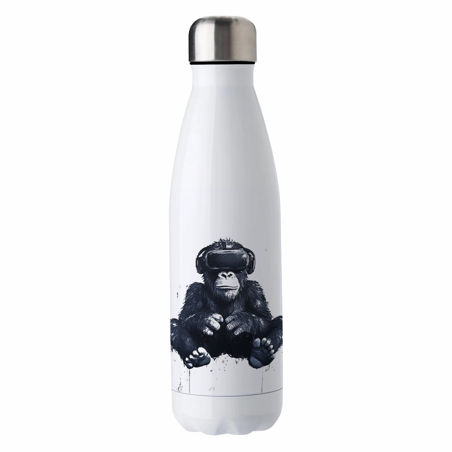 Personalised Water Bottle | 500ml | Hot/Cold | Custom Water Bottle | VR | VR Monkey