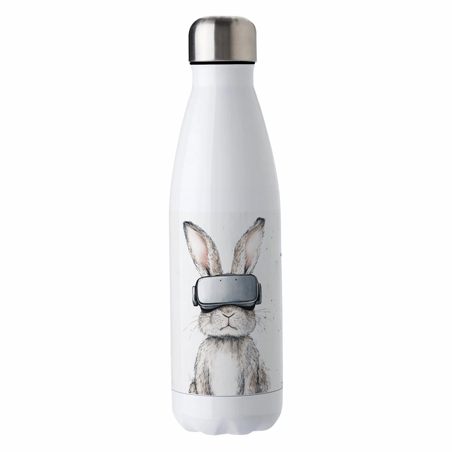 Personalised Water Bottle | 500ml | Hot/Cold | Custom Water Bottle | VR | VR Rabbit