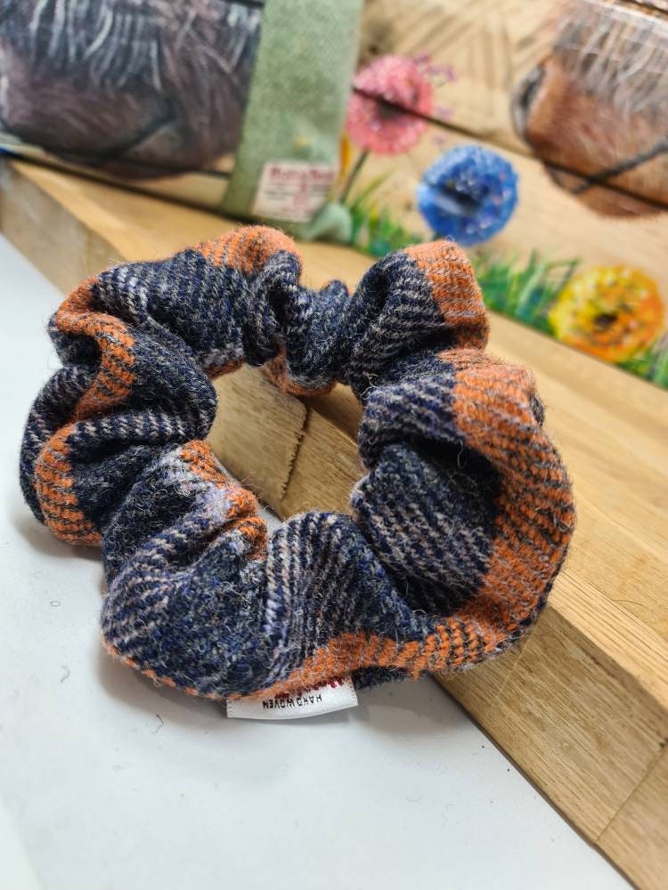 Scrunchie | Harris Tweed | Hair Accessories | Hair Tie | Luxury | Hair Bobble