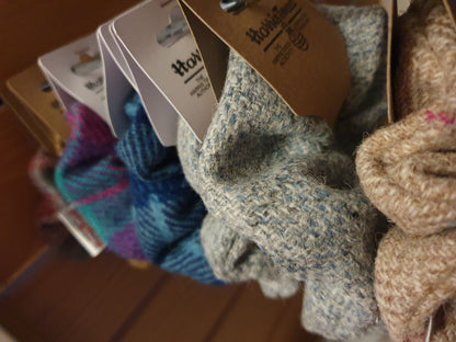 Scrunchie | Harris Tweed | Hair Accessories | Hair Tie | Luxury | Hair Bobble