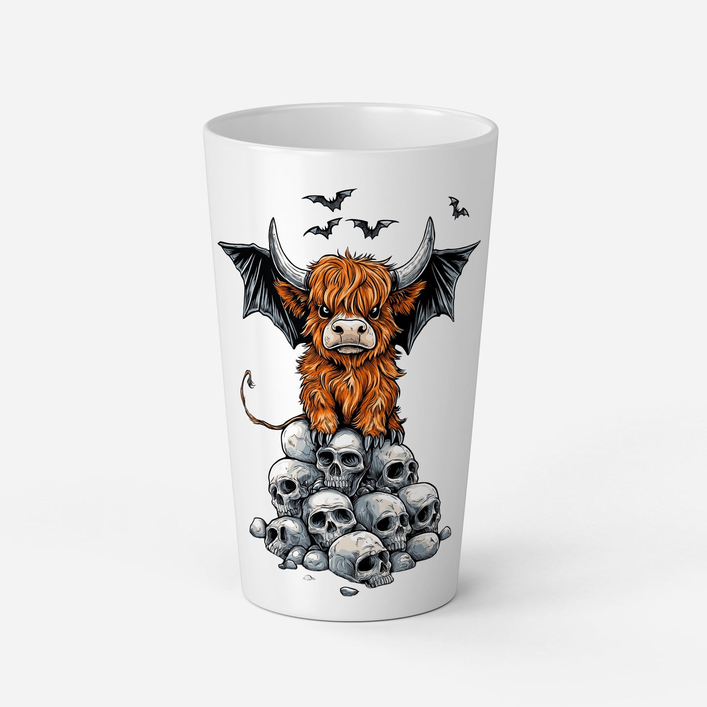 Personalised Mug | Latte Mug | Highland Cow | Christmas Mug| Coffee Cup | Hallomoo