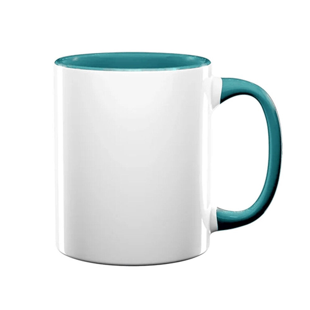 Personalised Mug | Coffee Cup | Highland Cow | Ceramic Mug| 10 Colour Choices | Highland Cow