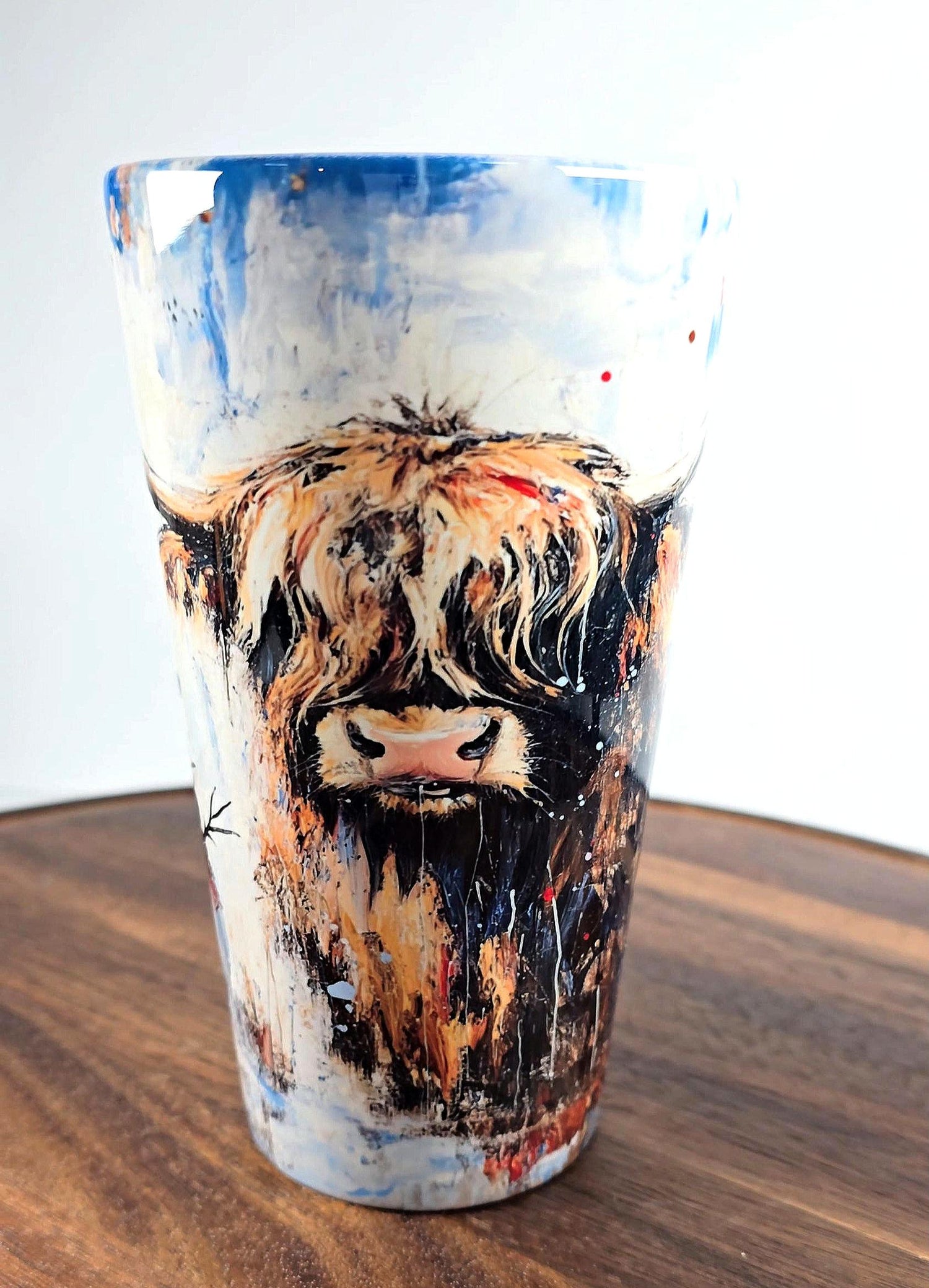 Personalised Mug | Latte Mug | Highland Cow | Christmas Mug| Coffee Cup |