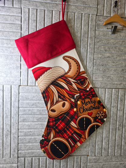 Christmas Stocking - Highland Christmas