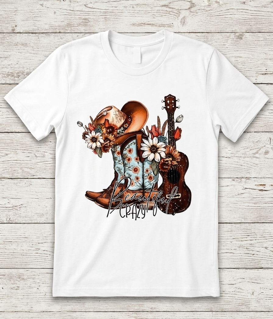 T-Shirt |Made to Order| Beautiful Crazy