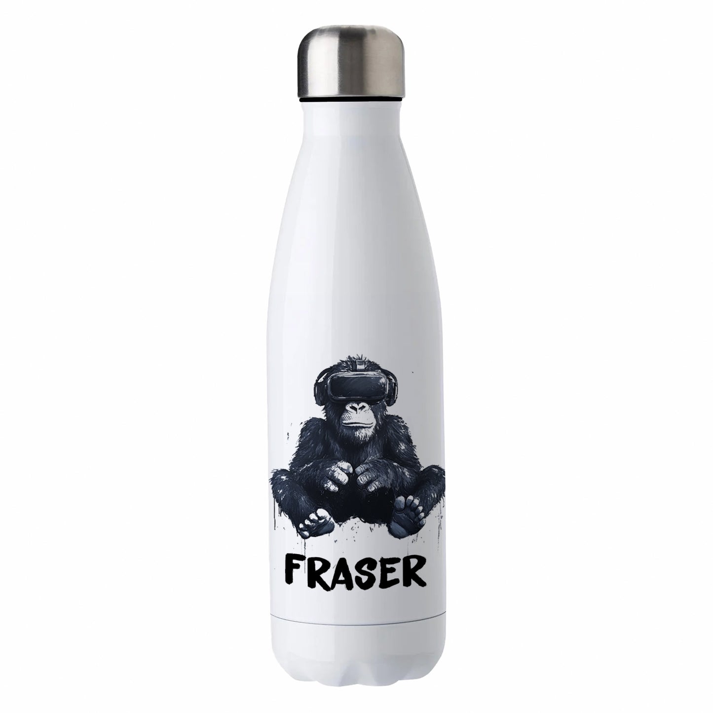 Personalised Water Bottle | 500ml | Hot/Cold | Custom Water Bottle | VR | VR Monkey